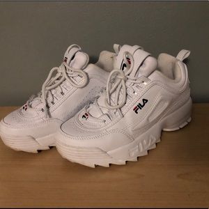 Fila Disruptor Chunky White Sneaker